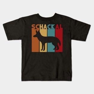 Vintage Schackal Retro Motiv altes Ägypten Fan Kids T-Shirt